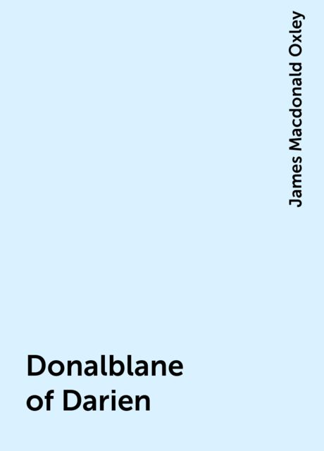 Donalblane of Darien