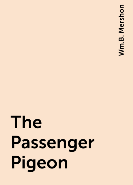 The Passenger Pigeon