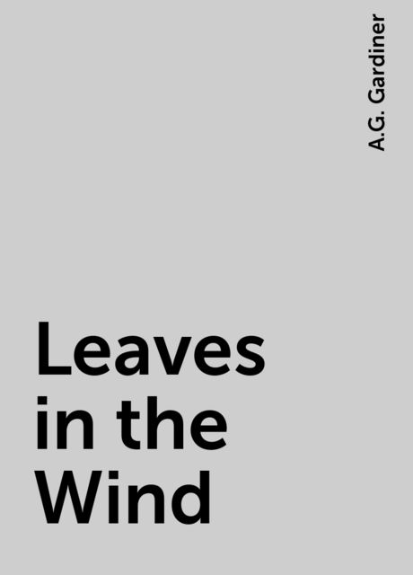 Leaves in the Wind