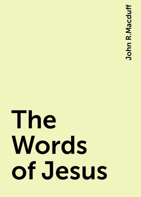 The Words of Jesus