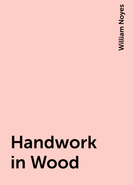 Handwork in Wood