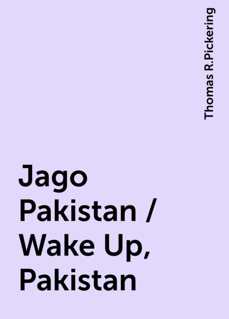 Jago Pakistan / Wake Up, Pakistan