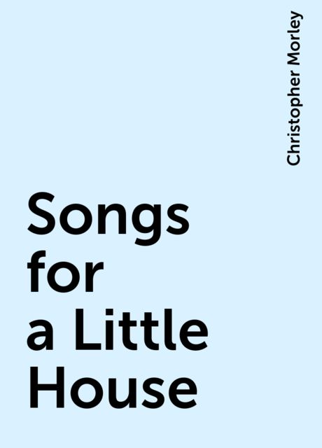 Songs for a Little House