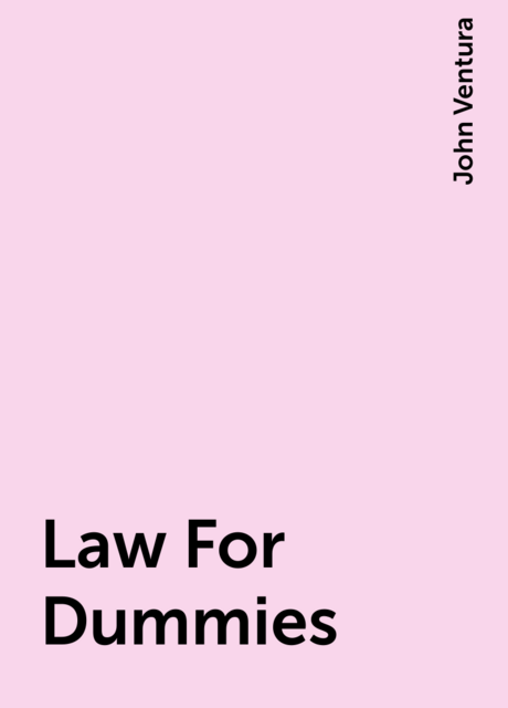 Law For Dummies