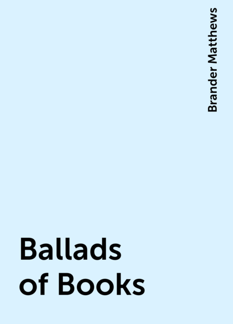 Ballads of Books