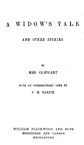 A Widow's Tale, and Other Stories