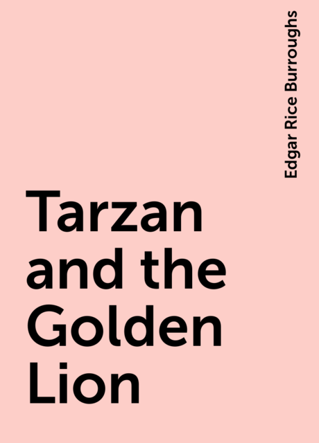 Tarzan and the Golden Lion