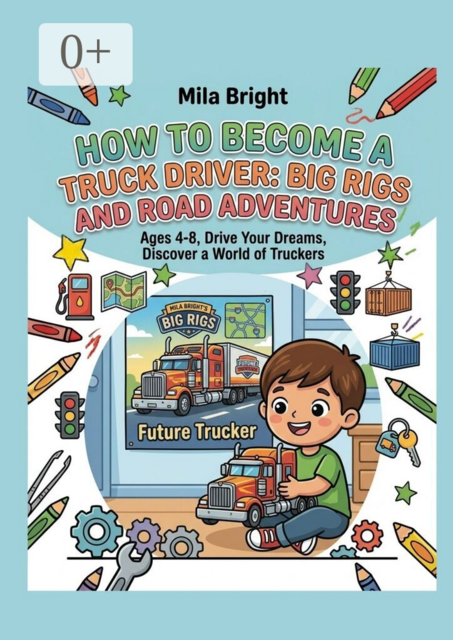 How to Become a Truck Driver: Big Rigs and Road Adventures. Ages 4—8, Drive Your Dreams, Discover a World of Truckers