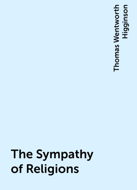 The Sympathy of Religions