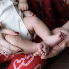 С младенцем до 1 года