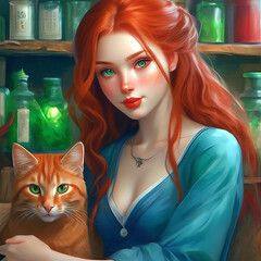 Хозяйка магической лавки 
Александра Черчень