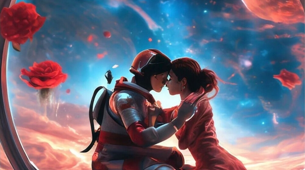 Любовь в космосе ❤️✨