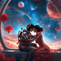 Любовь в космосе ❤️✨