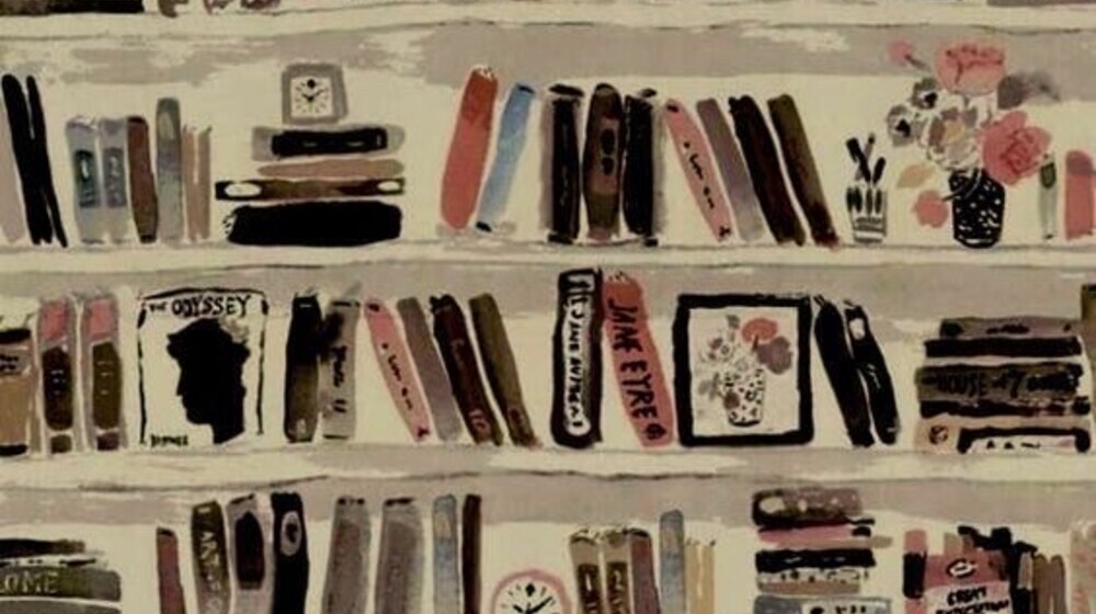 Скетч-постер 100 книг к прочтению