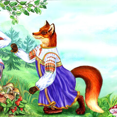 Сказки про лисицу