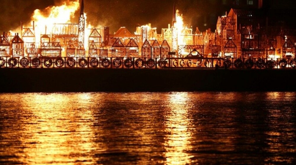 Лондон в огне