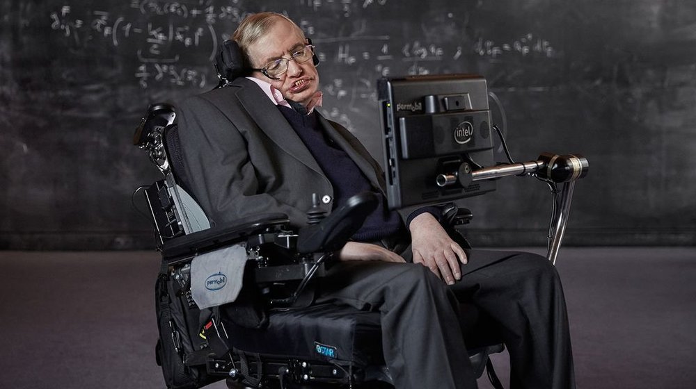 Стивен Хокинг                                                (8 января 1942 г. - 14 марта 2018 г.)
