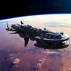 Боевая фантастика, космос, будущее