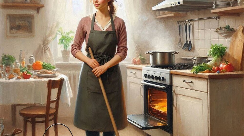 «Искусство домашней хозяйки: уборка и готовка»