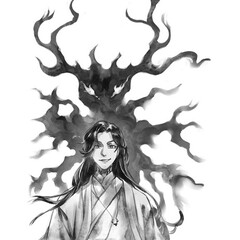 Цветы пиона на снегу ♥