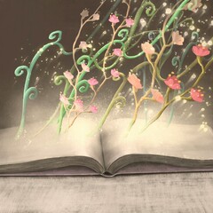 Розовый жираф