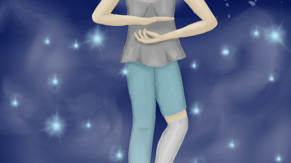 Динь читала