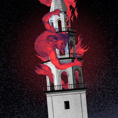 Внутри «Невьянской башни»