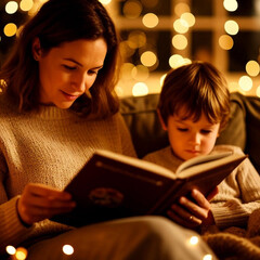 Почитать с детьми в новогодние каникулы