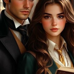 Учитель - ученица. Романтика в академии. 