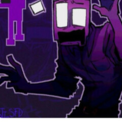 Фиолетовый парень