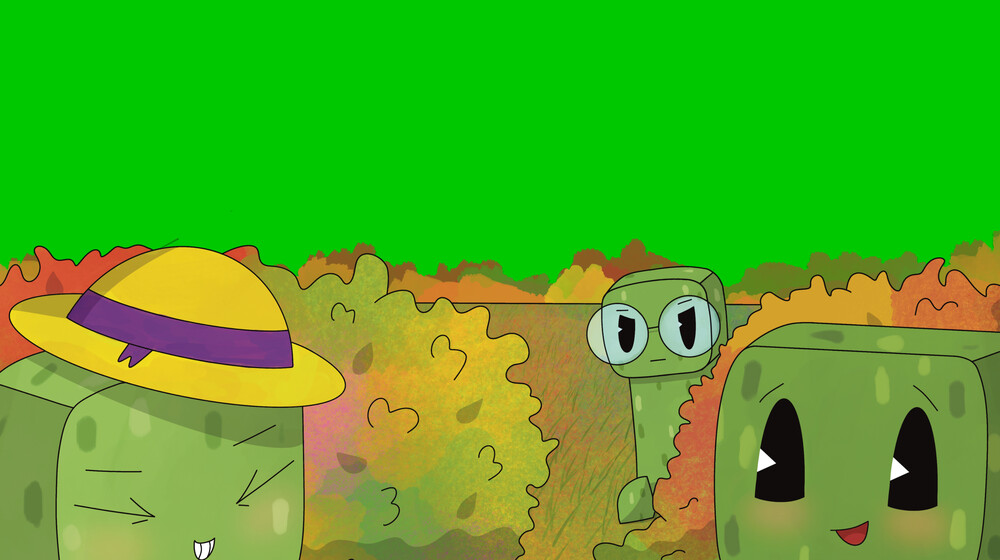 Любимые сказки в стиле Майнкрафт