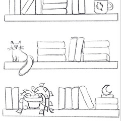 Книжный стеллаж
