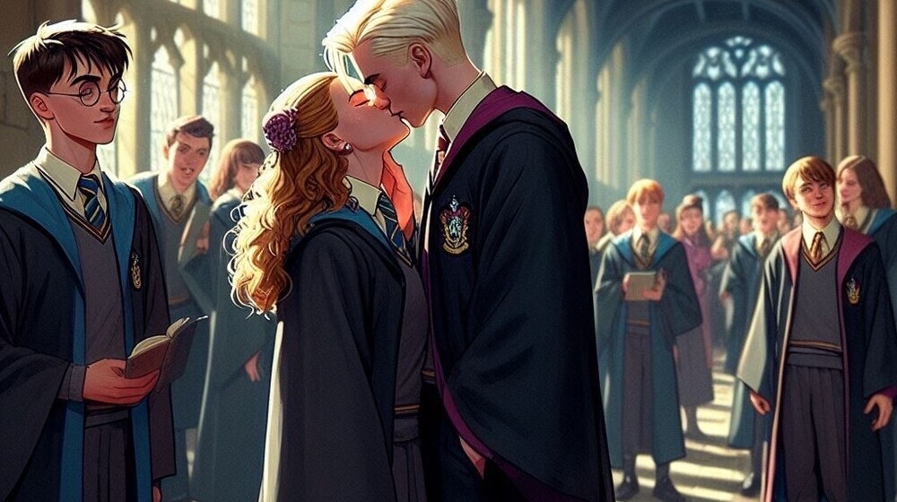 Гермиона и Драко💔