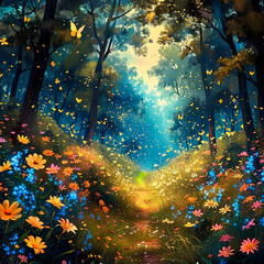 Лесная поляна