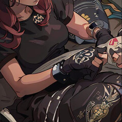 Читающий тату-мастер