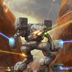 Серия книг BATTLETECH
(Боевые роботы)