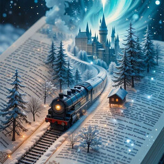 Книги с зимней магией
❄️❄️❄️
(Как-то раз под 
Зимний праздник )