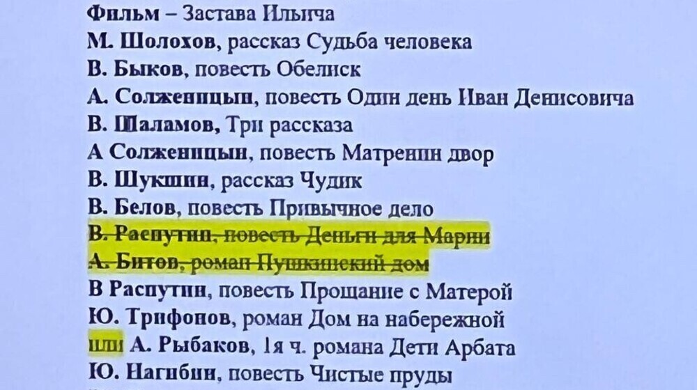 Литература Мескин итог