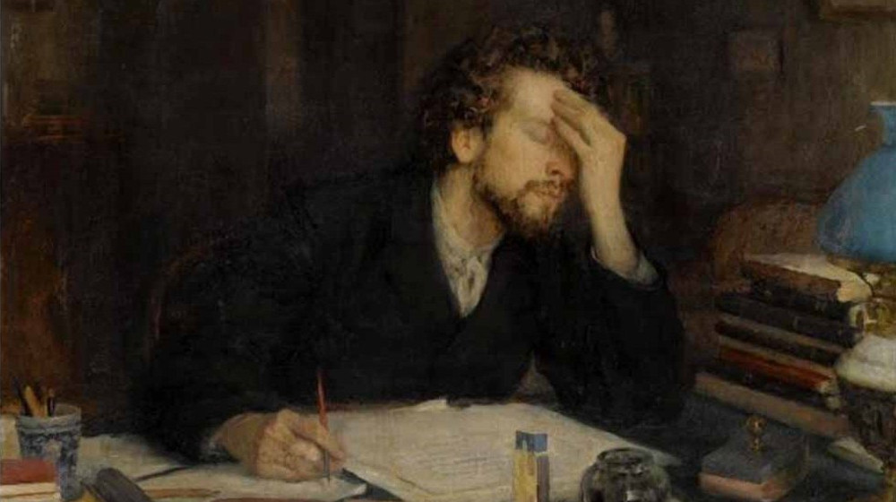 Главный герой - писатель