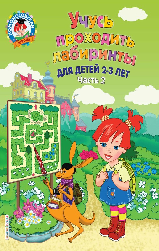 Учусь проходить лабиринты. Для детей 2–3 лет, Елена Родионова, Юлия Сафина