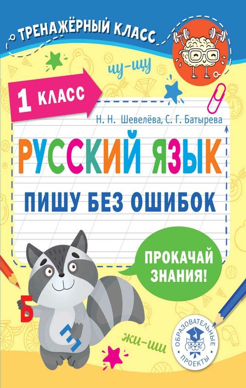 Русский язык. Пишу без ошибок. 1 класс