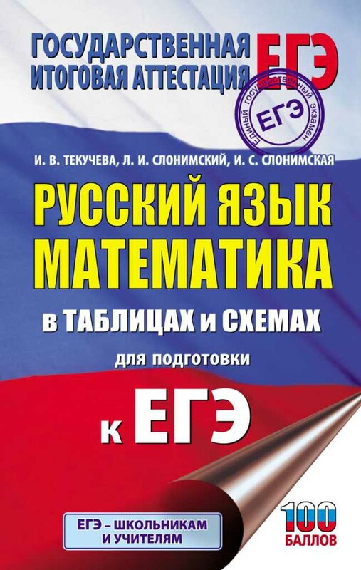 ЕГЭ. Русский язык. Математика в таблицах и схемах для подготовки к ЕГЭ