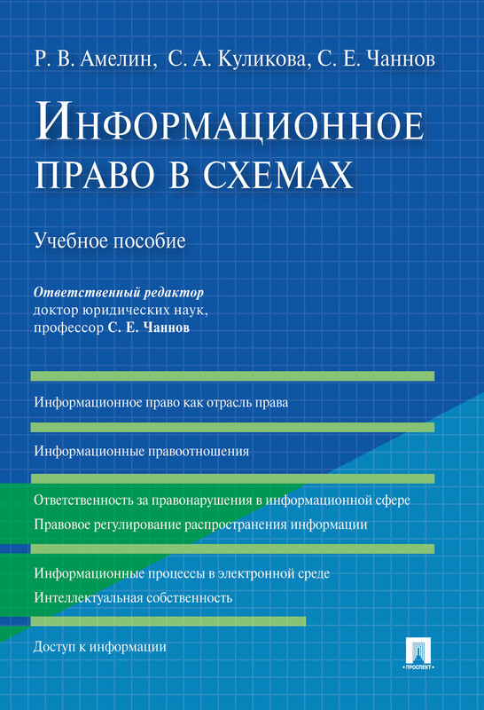 Информационное право в схемах. Учебное пособие