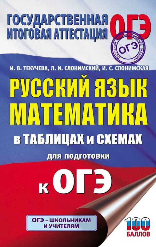 ОГЭ. Русский язык. Математика в таблицах и схемах для подготовки к ОГЭ