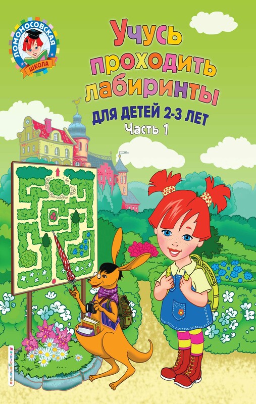 Учусь проходить лабиринты. Для детей 2–3 лет, Елена Родионова, Юлия Сафина