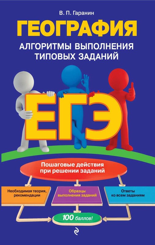 ЕГЭ. География. Алгоритмы выполнения типовых заданий